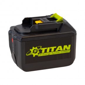 Titan litiumjonbatteri på 7,5Ah batteridriven polermaskin