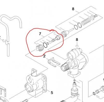 Kärcher K3 K4 Reservdelssats för kemdosering i Kärchers högtrycktvättar