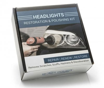 Headlight Restoration Kit billampor oxiderade