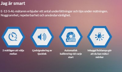 Mätare Lackskikt E-12-S-AL