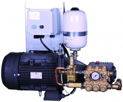 Högtryckstvätt vägg stationär