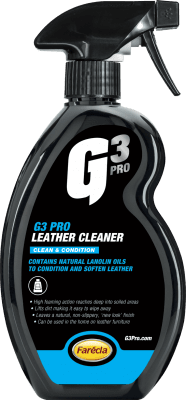 Farecla G3 Pro leather cleaner läderrengöring skinnrengöring