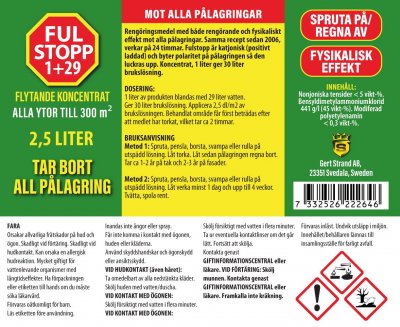 Fulstopp Koncentrat bensal bensaltensid