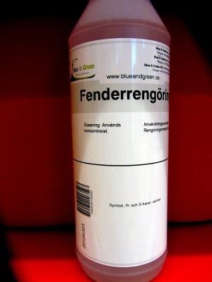 Blue & Green Fenderrengöring