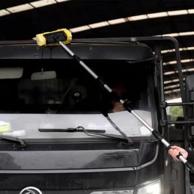 Tvättborste bil båt husvagn husbil lång tak delbar