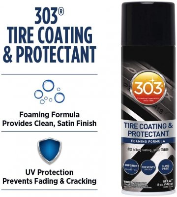 303 tire coating & protectant däcksförsegling gummibehandling däcksmedel