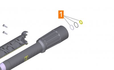 Kärcher o-ring tätning spolrör pistol lans HD HDS