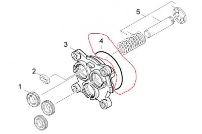 Kärcher oljeetätning tätningsring oil seal