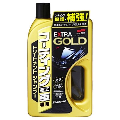 Soft99 Extra Gold Shampoo - For coated cars