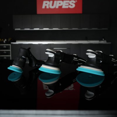 Rupes Skumtrissa, D-A INtermediate, 130/150 mm, Cyan