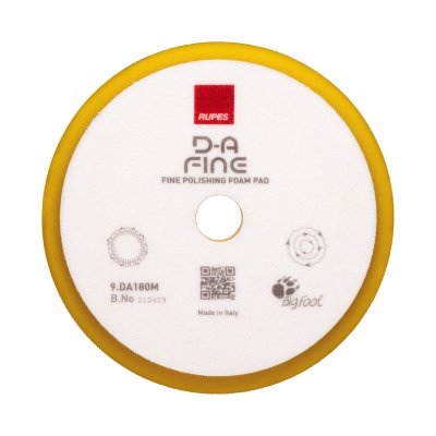 Rupes Skumtrissa, D-A FINE, 150/180 mm, gul