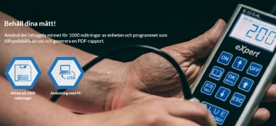 Mätare Lackskikt E-12-S-AL