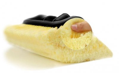 Tvättborste bil båt husvagn husbil lång tak delbar