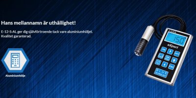 Mätare Lackskikt E-12-S-AL