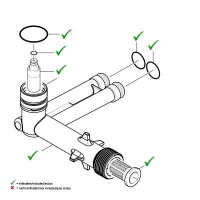 Kärcher ingående vattenrör 9.001-782.0
9.037-688.0