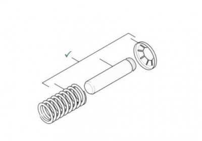Kolv fjäder Kärcher K3 K4 K5