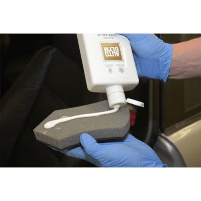 Läderrengöring återfukta läder