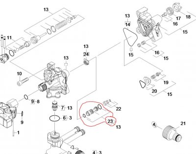 Kärcher insats nossel nozzle K3 k4 k5 k6 k7