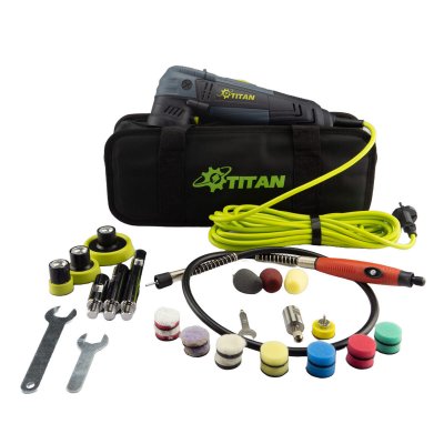 Titan PRP 75 mini polermaskin roterande bilpolering båtpolering