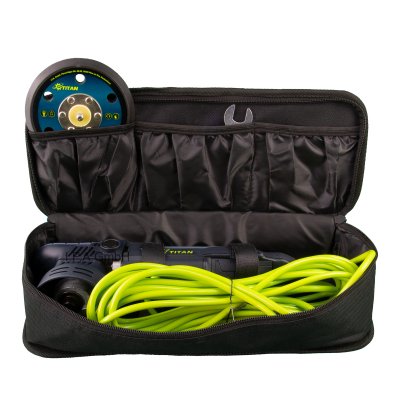 Titan TDA09 polermaskin ocsillerande bilpolering båtpolering